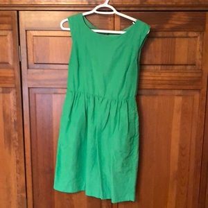 J Crew Special occasion green dress